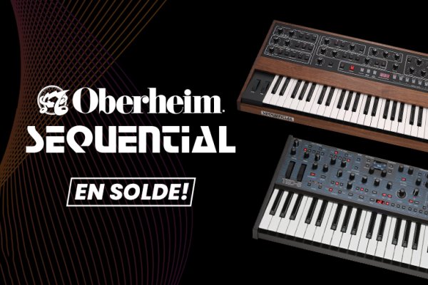 Profitez de rabais sur les synth�tiseurs et modules Sequential et Oberheim!